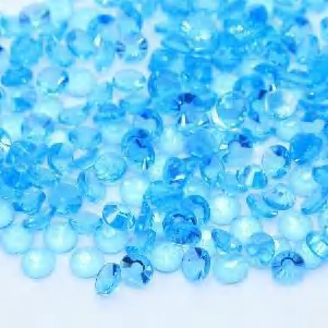 💎 AQUAMARINE TRANSPARENT GLASS RHINESTONES – 20mm 💎