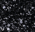 🖤NEON BLACK FLAT BACK GLASS RHINESTONES 🖤