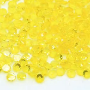 💛 CITRINE TRANSPARENT GLASS RHINESTONES – 20mm 💛