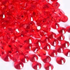 ❤️ LIGHT SIAM TRANSPARENT GLASS RHINESTONES – 20mm ❤️