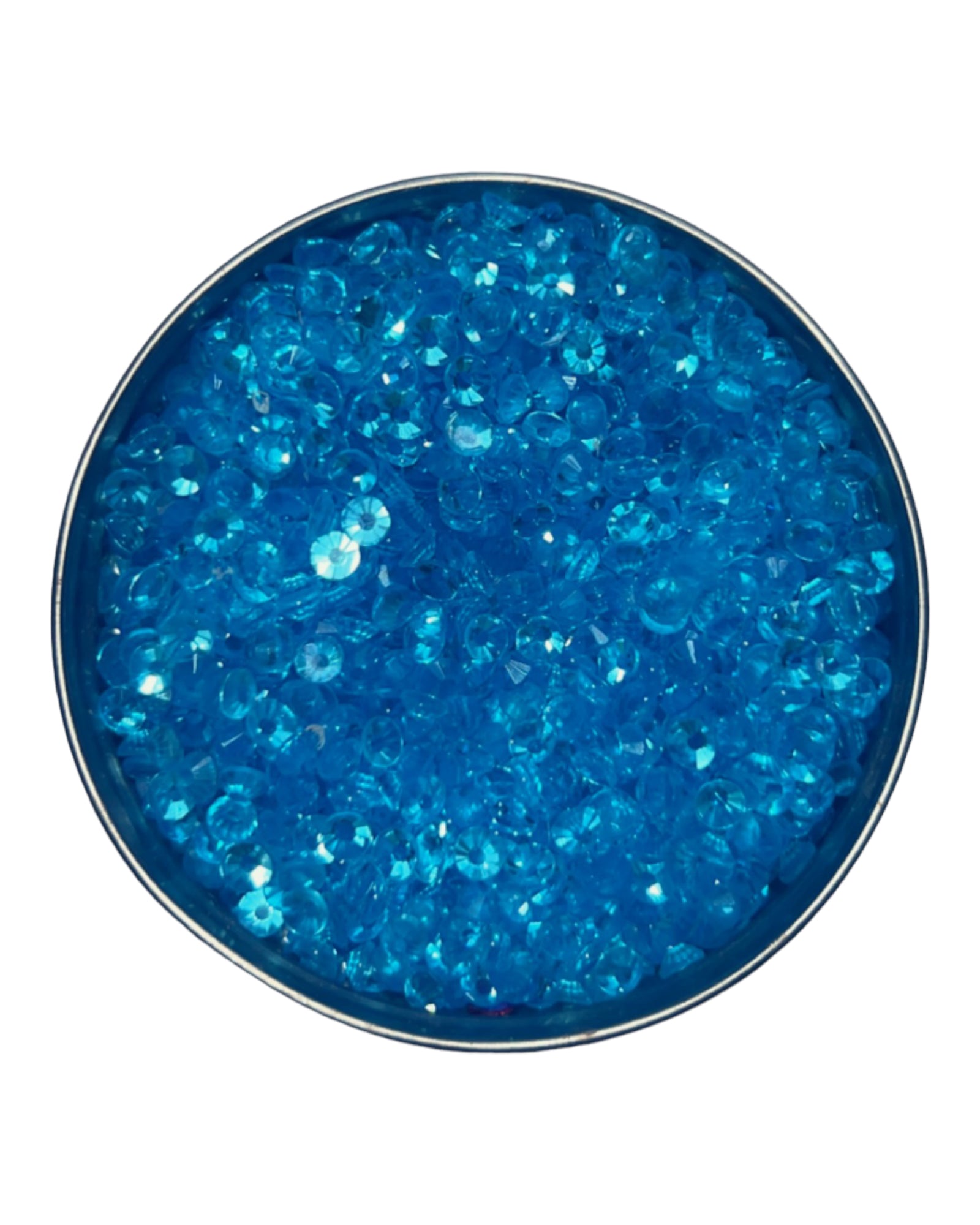 💎 AQUAMARINE TRANSPARENT GLASS RHINESTONES – 20mm 💎