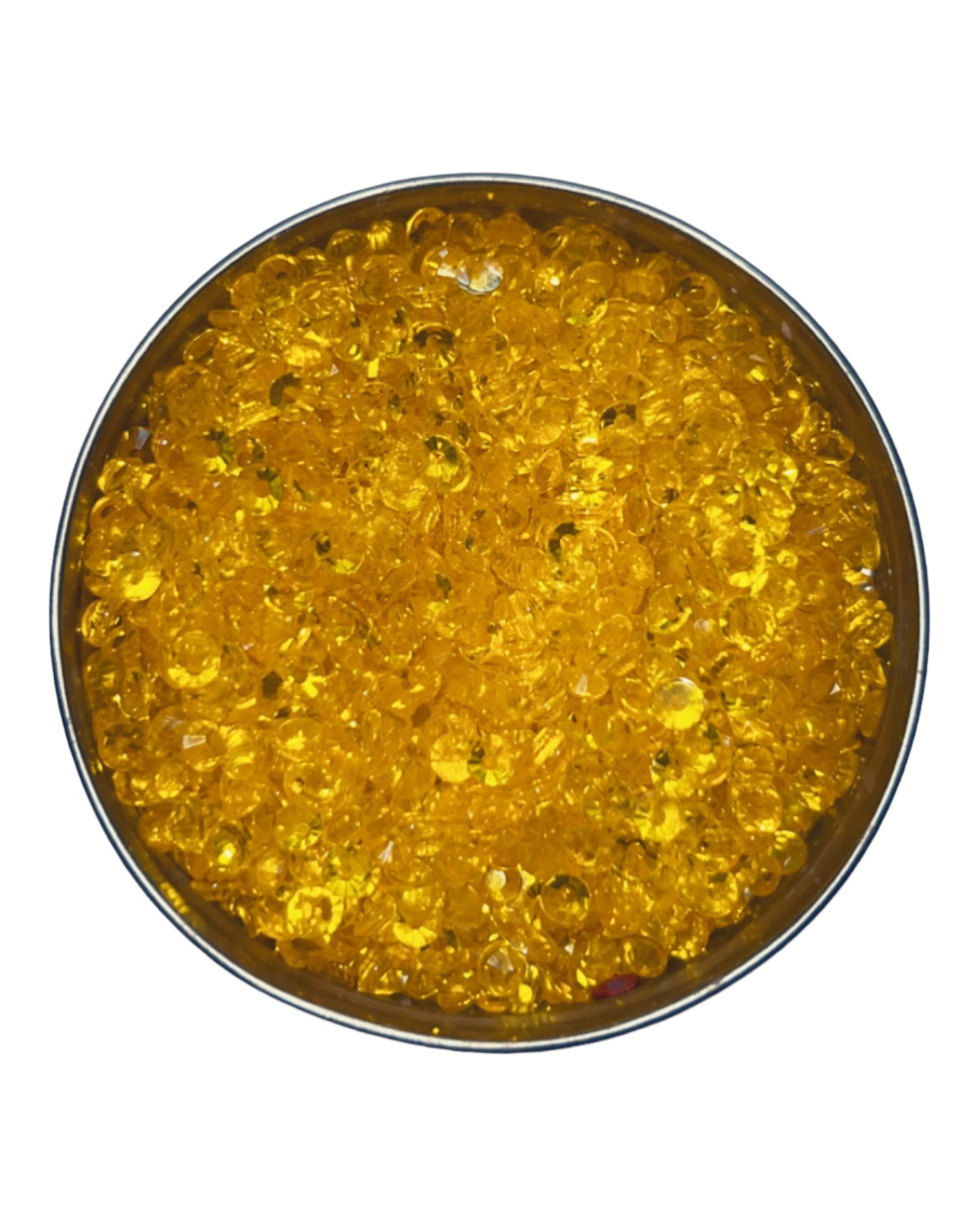 💛 CITRINE TRANSPARENT GLASS RHINESTONES – 20mm 💛
