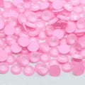 ✨💖 NEON LIGHT PINK FLAT BACK GLASS RHINESTONES 💖✨