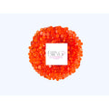 🧡NEON PAPAYA FLAT BACK GLASS RHINESTONES 🧡