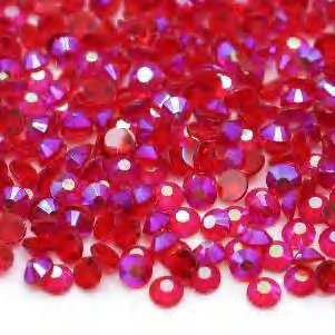 ❤️ LIGHT SIAM AB TRANSPARENT GLASS RHINESTONES ❤️
